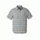 Royal Robbins Slab City Dobby Men's Short Sleeve Shirt, Soapstone, S 71913-SOAPSTONE-S