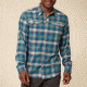 Royal Robbins Taos Heathered Flannel Long Sleeve-Taupe-Small