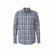 Royal Robbins Vista Dry Plaid Men's Long Sleeve Shirt, Deep Blue, L 42385-DEEP BLUE-L