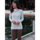 Royal Robbins Westlands Funnel Neck - Womens, Rustic Htr, Large, Y617018226L