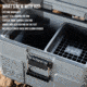 Rugged Road 65 Cans Version 2 Hard Cooler, Gunmetal Gray, RR65 V2 - Gunmetal Gray