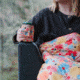 Rumpl Beer Compressible Blanket, Dots &amp; Daisies/Mel Kadel, One Size, TSBB-MK1-O