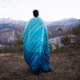 Rumpl Original Puffy Blanket, Blue Ridge Fade, 1 Person, TPPB-BRF-1