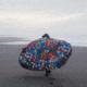 Rumpl Original Puffy Blanket, Flower Crown, 1 Person, TPPB-FC1-1