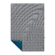 Rumpl Original Puffy Blanket, Navy Gingham, 1 Person, TPPB-NG1-1
