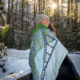 Rumpl Original Puffy Blanket, New River George, 1 Person, TPPB-NRG-1