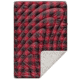 Rumpl Printed Sherpa Puffy Blanket, Ombre Plaid, Junior, TPSB-OPL-J