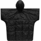 Rumpl The Nanoloft Puffy Poncho, Black, One Size, TPON-SB2-O