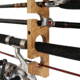 Rush Creek Creations 11 Rod Fishing Holder, American Cherry, 27 x 3 x 1, 38-3026