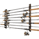 Rush Creek Creations 8 Rod Wall/Ceiling Rack, Gray, 23 x 3 x .6, 38-4078