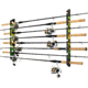 Rush Creek Creations 8 Rod Wall/Ceiling Rack, Green/Yellow, 23 x 3 x .6, 38-4079
