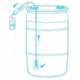 Sagan AquaDrum Water Filtration Systems, 57184
