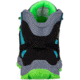 Salewa Alp Trainer Mid GTX Hiking Boots - Kids, Blue Danube/Fluo Green, 3.5, 00-0000064010-8375-3.5