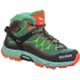 Salewa Alp Trainer Mid GTX Hiking Boots - Kids, Myrtle/Tender Shot, 2, 00-0000064010-5960-2