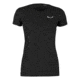 Salewa Alpine Hemp Logo S/S Tee - Women's, Black Out, XS, 00-0000028133-0910-XS