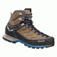 Salewa Mountain Trainer Mid Leather Hiking Shoes, Walnut/Royal Blue, 10 00-0000063440-2714-9
