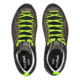 Salewa MTN Trainer 2 Leather Hiking Shoes - Mens, Smoked/Fluo Green, 7, 00-0000061357-471-7