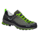 Salewa MTN Trainer 2 Leather Hiking Shoes - Mens, Smoked/Fluo Green, 7, 00-0000061357-471-7
