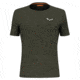 Salewa Pedroc Dry Hybrid T-Shirt - Men, Extra Small, Dark Olive, 00-0000028583-5280-XS