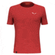 Salewa Pedroc Dry Hybrid T-Shirt - Men, Small, Flame, 00-0000028583-1500-S