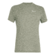 Salewa Puez Melange Dry Short Sleeve Tee - Mens, Shadow Melange, Extra Small, 26537-5135-XS