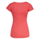 Salewa Puez Melange Dry Short Sleeve Tee - Womens, Rouge Red Melange, Extra Small, 00-0000026538-1836-XS