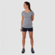 Salewa Puez Melange Dry T-Shirt - Womens, Quiet Shade Melange, XL, 00-0000026538-0538-XL