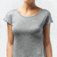 Salewa Puez Melange Dry T-Shirt - Womens, Quiet Shade Melange, XL, 00-0000026538-0538-XL