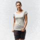 Salewa Puez Melange Dry T-Shirt - Womens, White Melange, L, 00-0000026538-0028-L