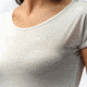 Salewa Puez Melange Dry T-Shirt - Womens, White Melange, L, 00-0000026538-0028-L