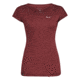 Salewa Puez Melange Dry Tee Short Sleeve - Womens, Syrah Melange, Medium, 26538-1575-M