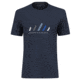 Salewa Pure Stripes Dry T-Shirt - Men, Extra Large, Navy Blazer, 00-0000028639-3960-XL