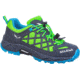Salewa Wildfire Climbing Shoes - Kids, Fluo Green/Blue Danube, 9.5, 00-0000064007-5810-9.5