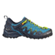 Salewa Wildfire Edge Climbing Shoes - Mens, Premium Navy/Fluo Yellow, 9, 00-0000061346-3988-9