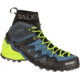 Salewa Wildfire Edge Mid GTX Climbing Shoes - Mens, Poseidon/Cactus, 7, 00-0000061350-8971-7