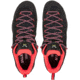 Salewa Wildfire Leather Approach Shoes - Womens, Black/Fluo Coral, 9, 00-0000061396-936-9