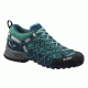 Salewa Wildfire S GTX Approach Shoe - Women's-Cyprss/River Blue-Medium-6.5 US