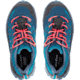 Salewa Wildfire WP Hiking Shoes - Kids, Caneel Bay/Fluo Coral, 12.5, 00-0000064009-8641-12.5