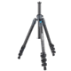 SAMURAI Outdoor-X Carbon 4-Section Carbon Fiber Compact w/Ball Head Travel Tripod, Black, OUTDOORX