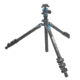 SAMURAI Outdoor-X Carbon 4-Section Carbon Fiber Compact w/Ball Head Travel Tripod, Black, OUTDOORX