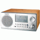 Sangean AM/FM RDS Digital Tuning, Clock/Alarm, Multi Function Remote, Walnut WR-2WL