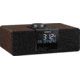 Sangean AM/FM-RDS RBDS/Bluetooth/AUX Digital Tuning Wooden Clock Radio, Dark Walnut, RCR-40