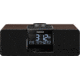 Sangean AM/FM-RDS RBDS/Bluetooth/AUX Digital Tuning Wooden Clock Radio, Dark Walnut, RCR-40