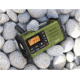 Sangean AM / FM / Weather / Handcrank / Solar / Emergency Alert Radio, Green-Black, SG-112