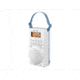 Sangean AM/FM/WX Waterproof Shower Radio Vertical Compact Design, White, Small, H-205