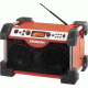 Sangean FATBOX Ultra Rugged, Digital PLL AM/FM Tuner, Rain-Resistant, AUX iPod/MP3, Red FB-100