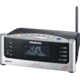 Sangean WiFi Internet Clock Radio w/ FM Tuner, Silver/ gray RCR-8WF