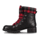 Santana Canada Niko Winter Hiker Boots - Womens, Black/Plaid, 9, NIKOBLACK / PLAID9