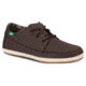 Sanuk Cassius Casual Shoe - Mens-Dark Brown-Medium-11 US