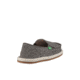Sanuk Donna Hemp - Womens, Charcoal Grey, 08, 1094449-CLGY-08